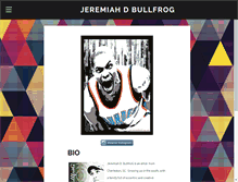 Tablet Screenshot of jeremiahdbullfrog.com